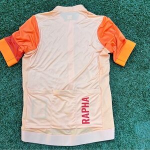 Rapha Pro Team Orange Cycling Jersey Shirt Size L